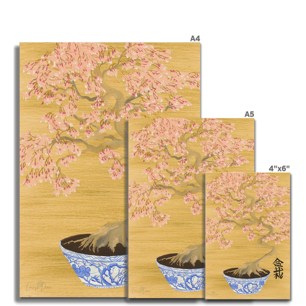 Bonsai - Blossom tree in Decorative Pot | Fine Art Print