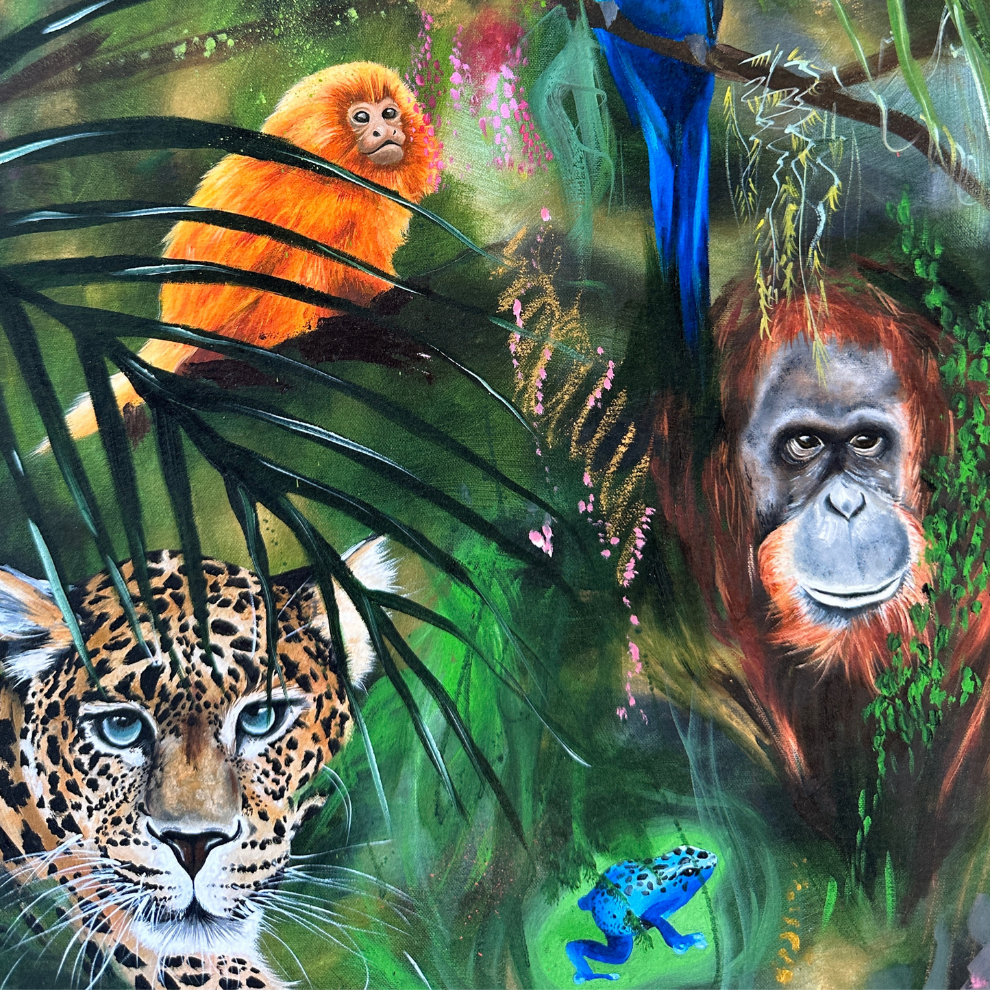 Endangered Animals of the Rainforest - Ltd Edition Giclee Print