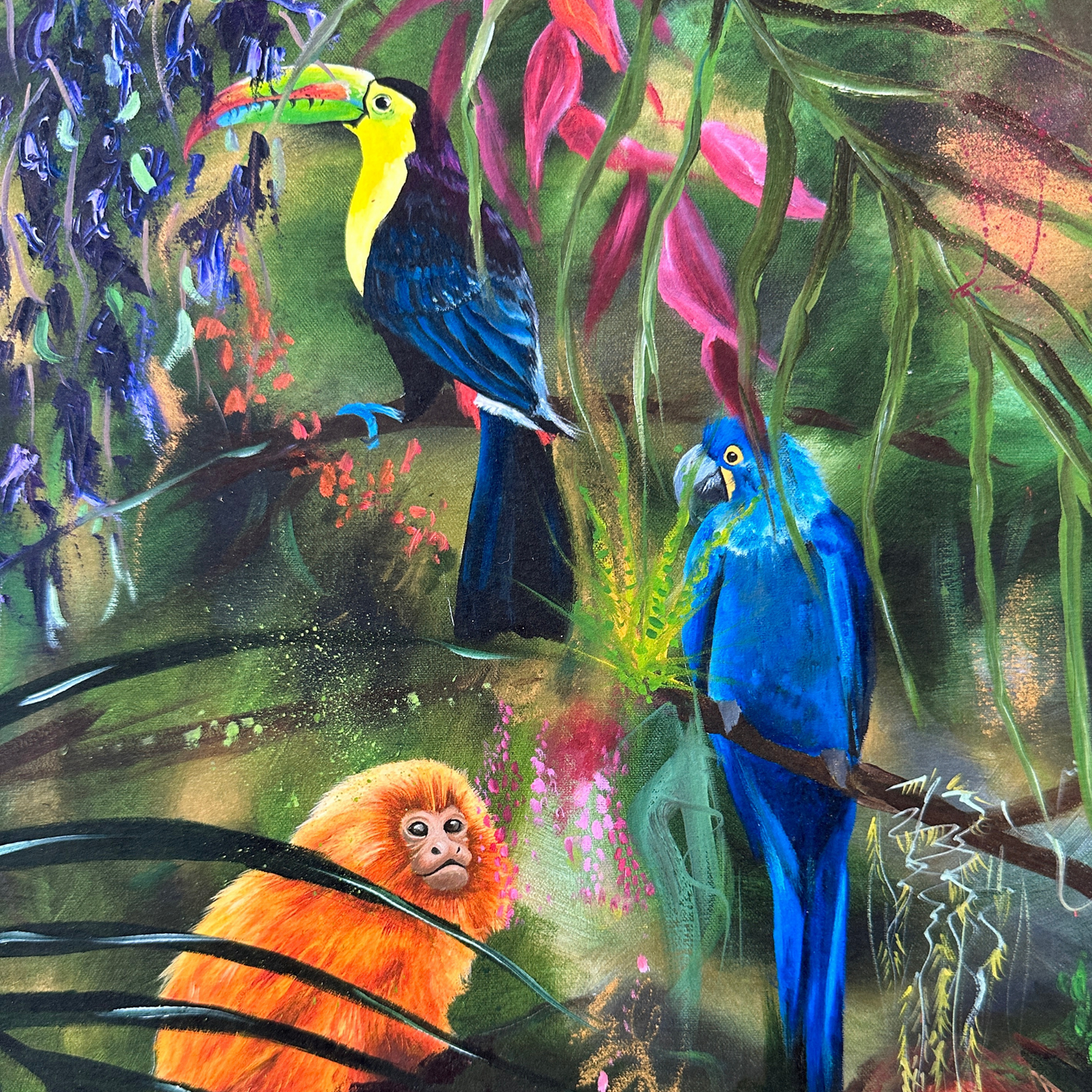 Endangered Animals of the Rainforest - Ltd Edition Giclee Print