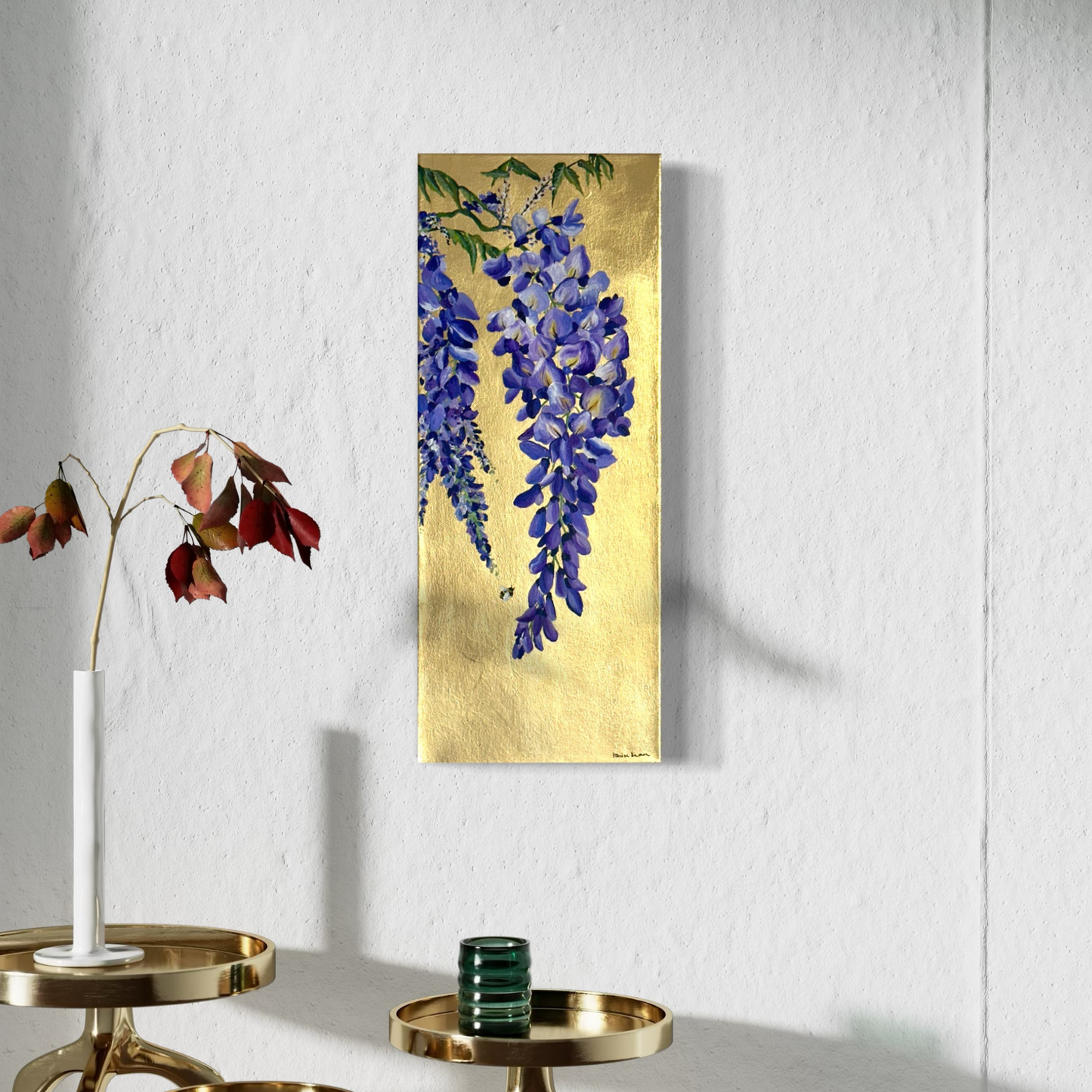 Golden Cascade | Wisteria in Bloom