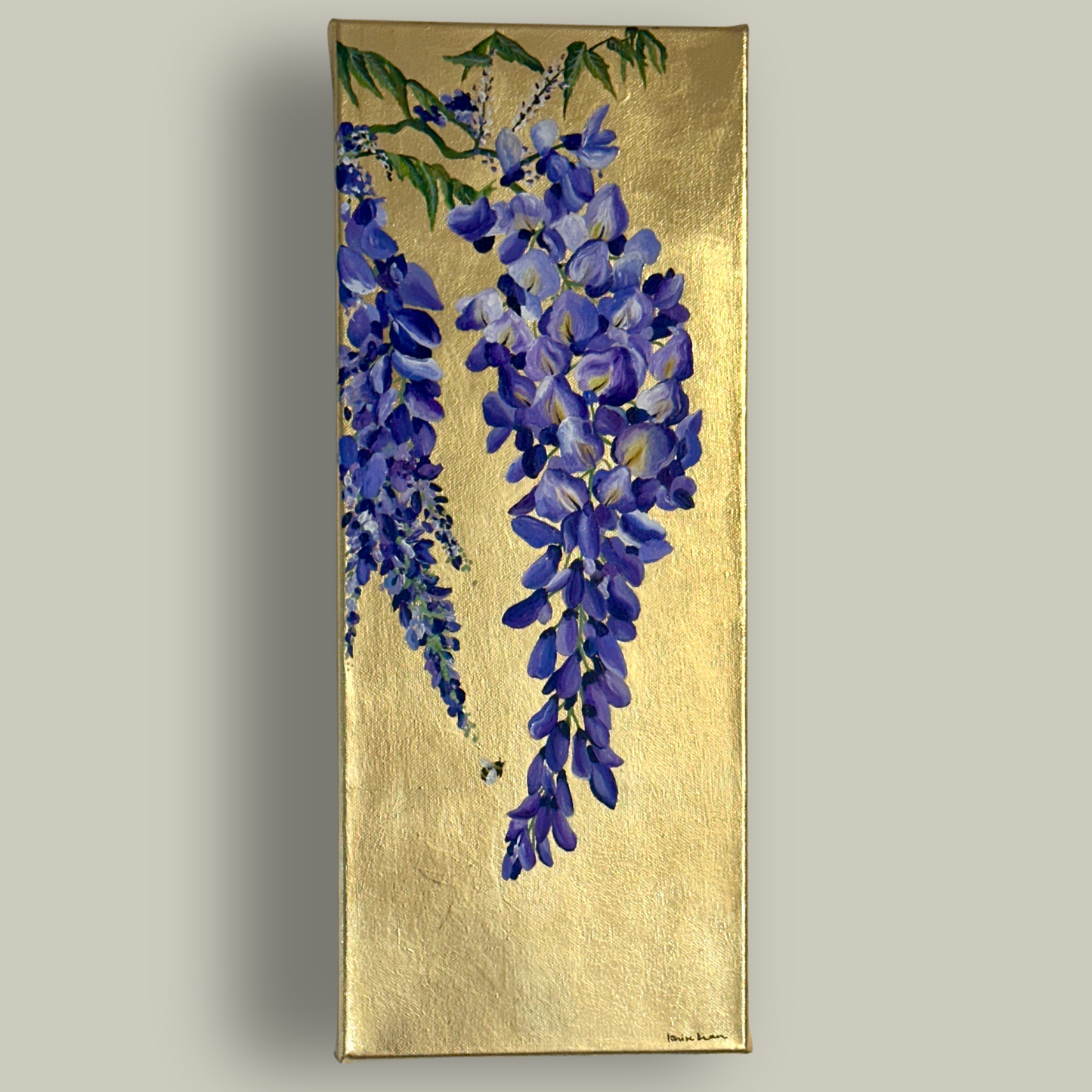 Golden Cascade | Wisteria in Bloom