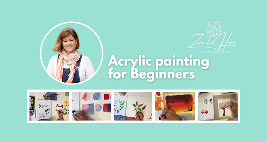 Acrylic Painting for Beginners - Everything you need to know to get started