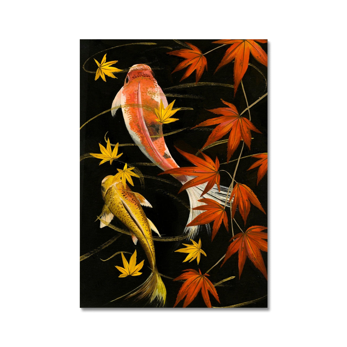 Art print - 2 koi 