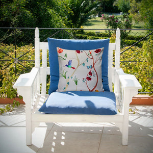 Designer Cushion Cover - Hummingbird