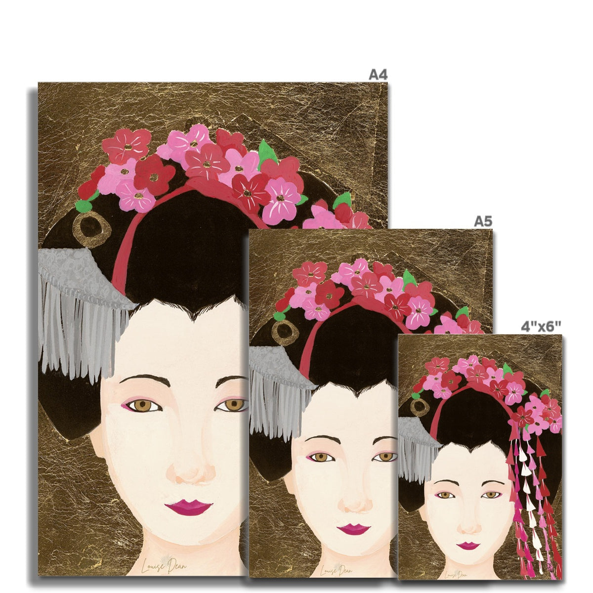 Kanzashi - Fine Art Print