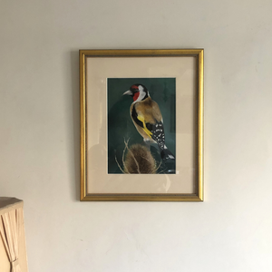 The Goldfinch - Framed Oil Painting